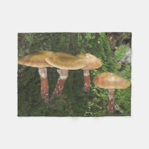 Mushrooms Fleece Blanket