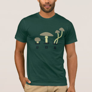 Mushrooms (food, poison, high) T-Shirt