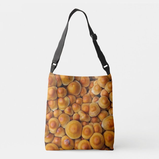 Mushrooms Fungus Crossbody Bag (Back)
