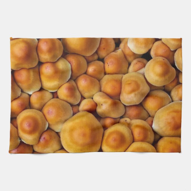 Mushrooms Fungus Tea Towel (Horizontal)