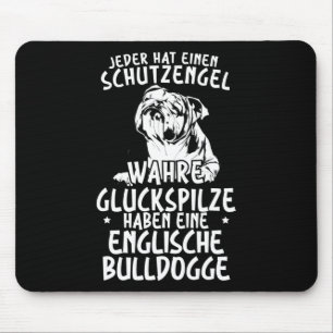 Mushrooms Have An English Bulldog Mouse Pad