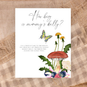 Mushrooms - how big is mummy's belly game poster