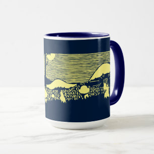 Mushrooms In Moonlight Mug