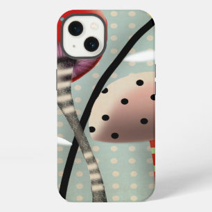 mushrooms love funny iPhone 13 case