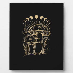 Mushrooms & Minimalism Cottage Aesthetic Goblinco Plaque