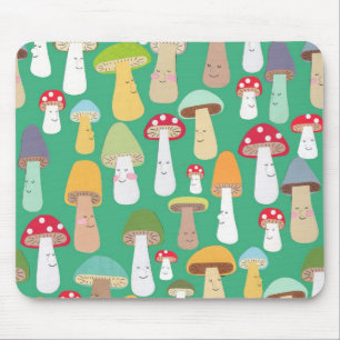 mushrooms mouse pad