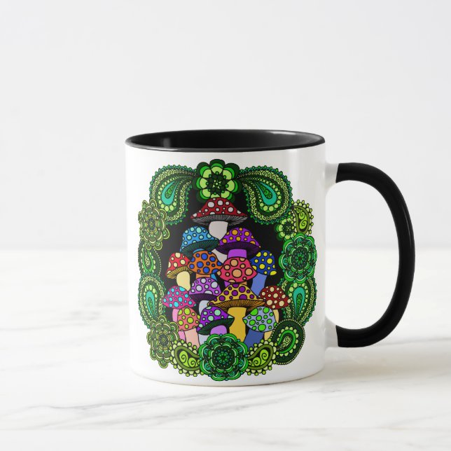 Mushrooms Mug (Right)