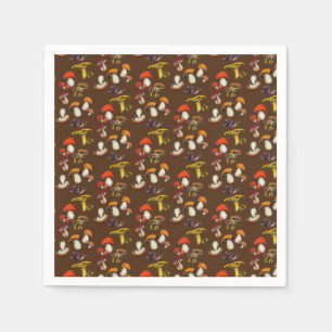 Mushrooms Napkins