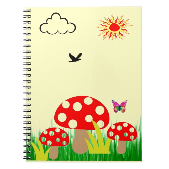 Mushrooms Notebook (Front)