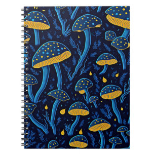 Mushrooms Pattern Notebook