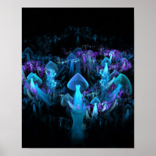 Mushrooms Poster