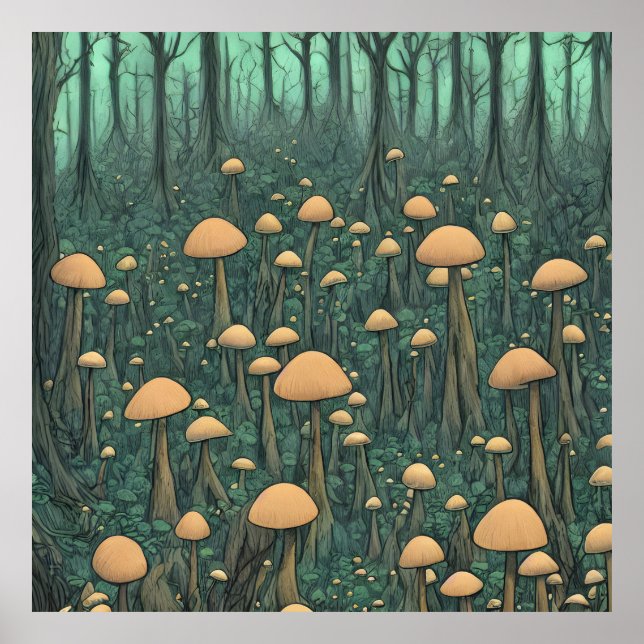 Mushrooms  poster (Front)