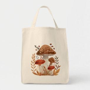 Mushrooms Shoulder Tote Bag