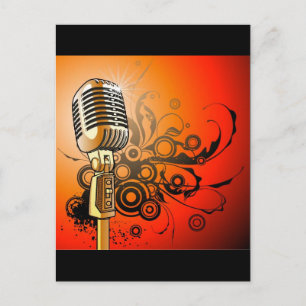 music1 [Converted] Postcard