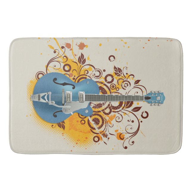 Music 10 Bath Mats (Front)