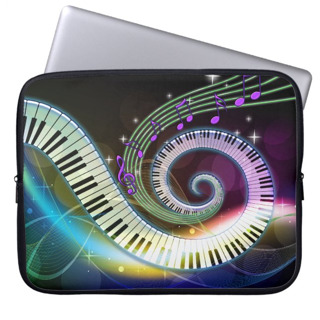 Music 1 Laptop Sleeve (Front)