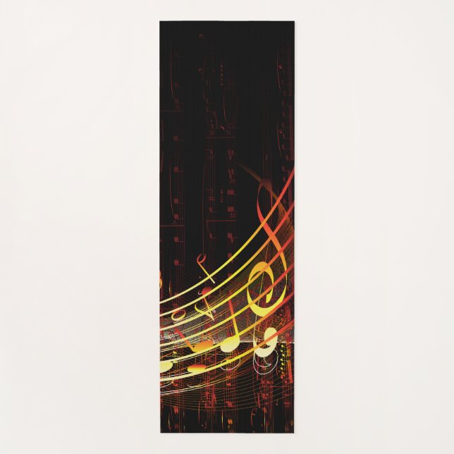 Music 4 yoga mat (Front)