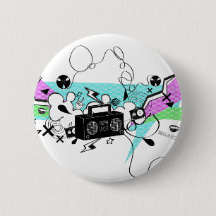 Music 6 Cm Round Badge