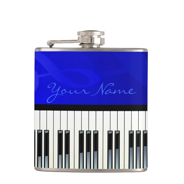 Music 6 Wrapped Flask (Front)