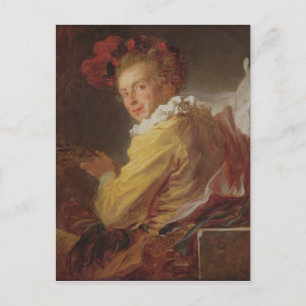 Music, a portrait of Monsieur de la Breteche Postcard