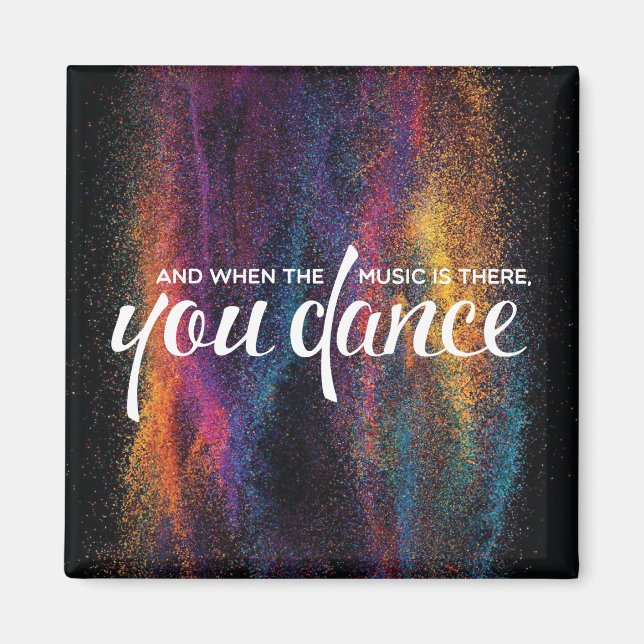 Music and Dancing Magnet (Front)