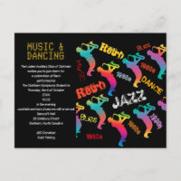 Music and Dancing Party JAZZ RETRO Music