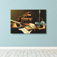 Music and Literature by William Harnett, Fine Art