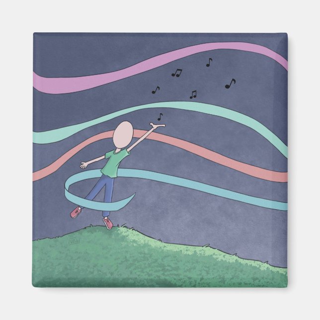 Music and Melody Magnet (Front)