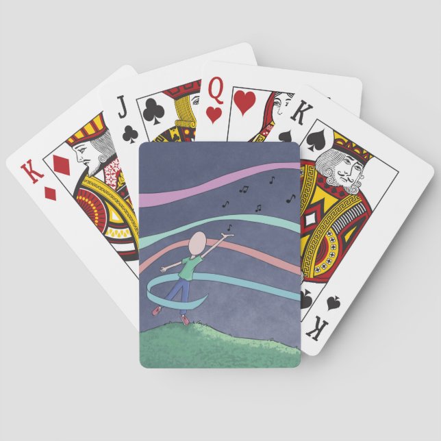 Music and Melody Playing Cards (Back)