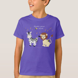 Music Animals - "Shake Your Bee-Kind" Kids' T-Shirt