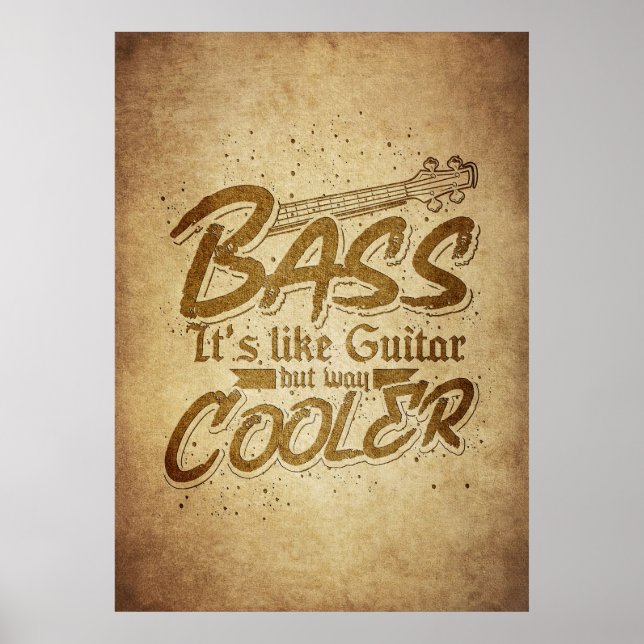 Music Art It Is Like Guitar Poster (Front)