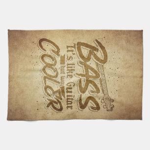 Music Art It Is Like Guitar Tea Towel