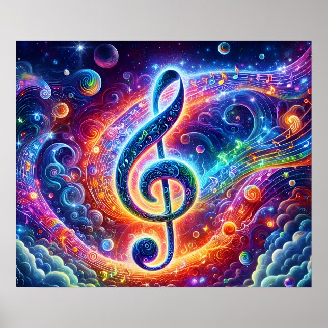 Music Art Poster (Front)