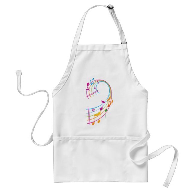 Music Art Standard Apron (Front)