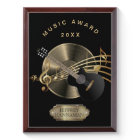 Music Award - Black and Gold