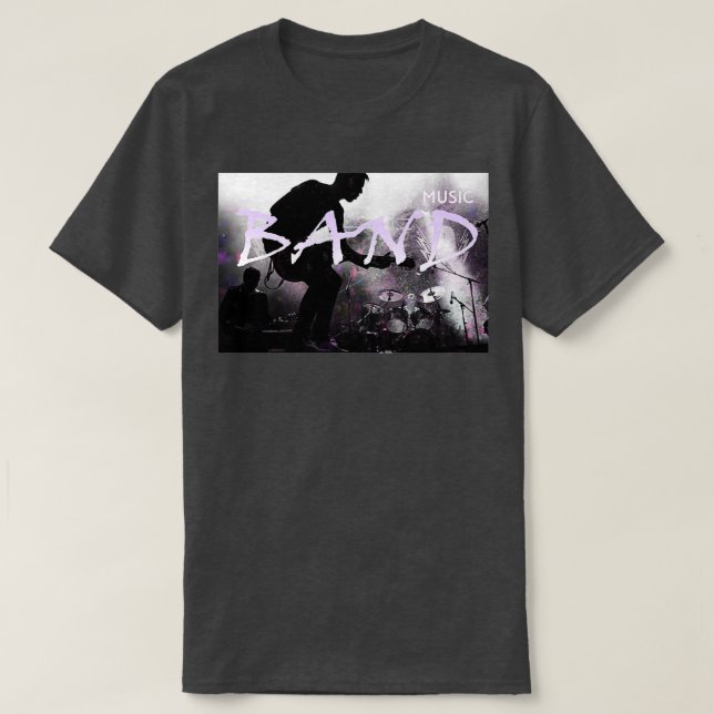 Music Band 1  T-Shirt (Design Front)