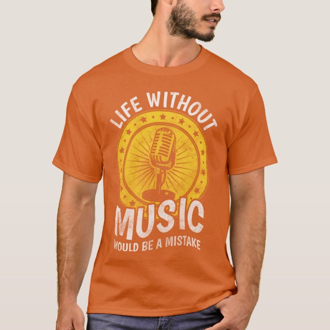Music Band Piano Guitar family T-Shirt (Front)