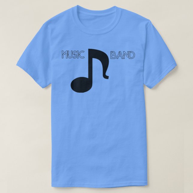 Music Band  T-Shirt (Design Front)