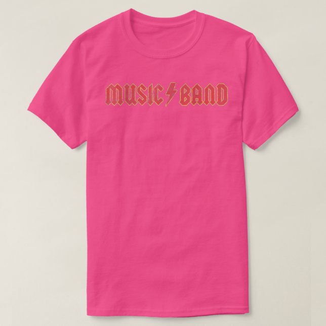 Music Band  T-Shirt (Design Front)