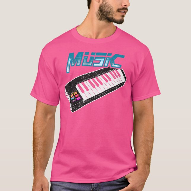 Music Beat Maker Drum Machine Shirt Drummer Keyboa (Front)