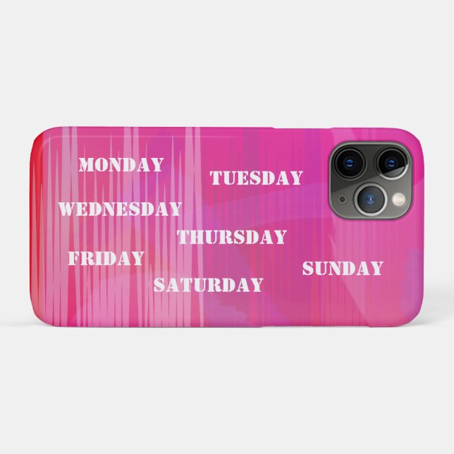 Music Beat Red iPhone / iPad case (Back (Horizontal))