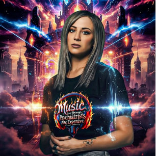 Music Because Psychiatrists Are Expensive  T-Shirt