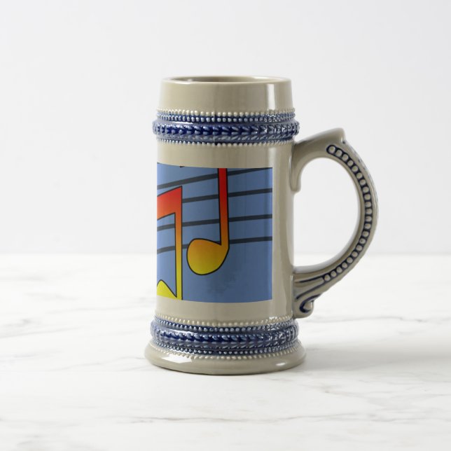 Music Beer Stein (Right)
