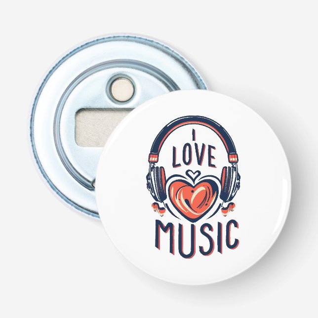 music  bottle opener (Front)