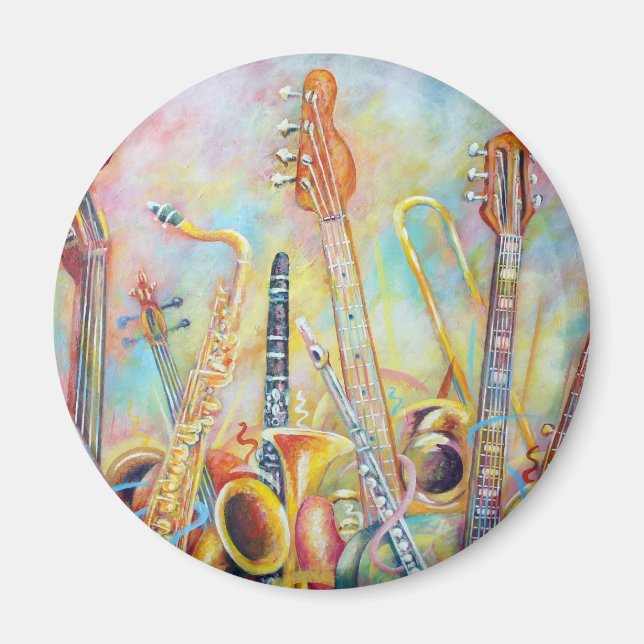 Music Bouquet Magnet (Front)