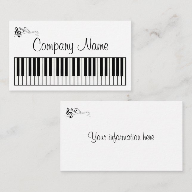 Music Business Card (Front/Back)