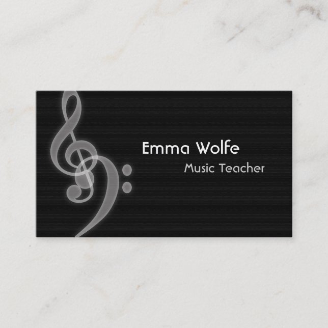 Music Business Card (Front)