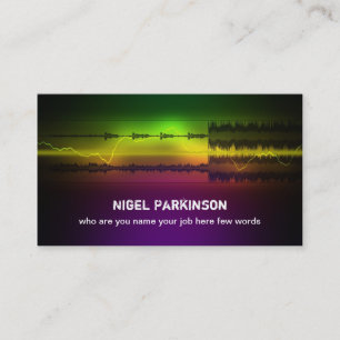 music business card