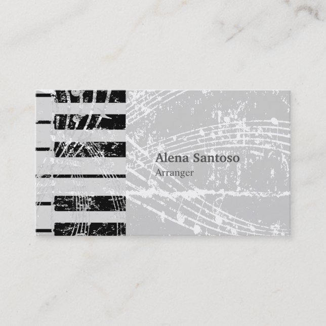 Music Business Card (Front)