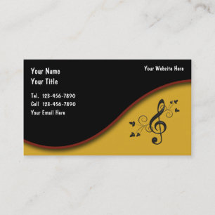 Music Business Cards